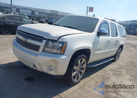 2008 Chevrolet Suburban 1500 Ltz из США, поврежденный, VIN 1GNFC16088R230155